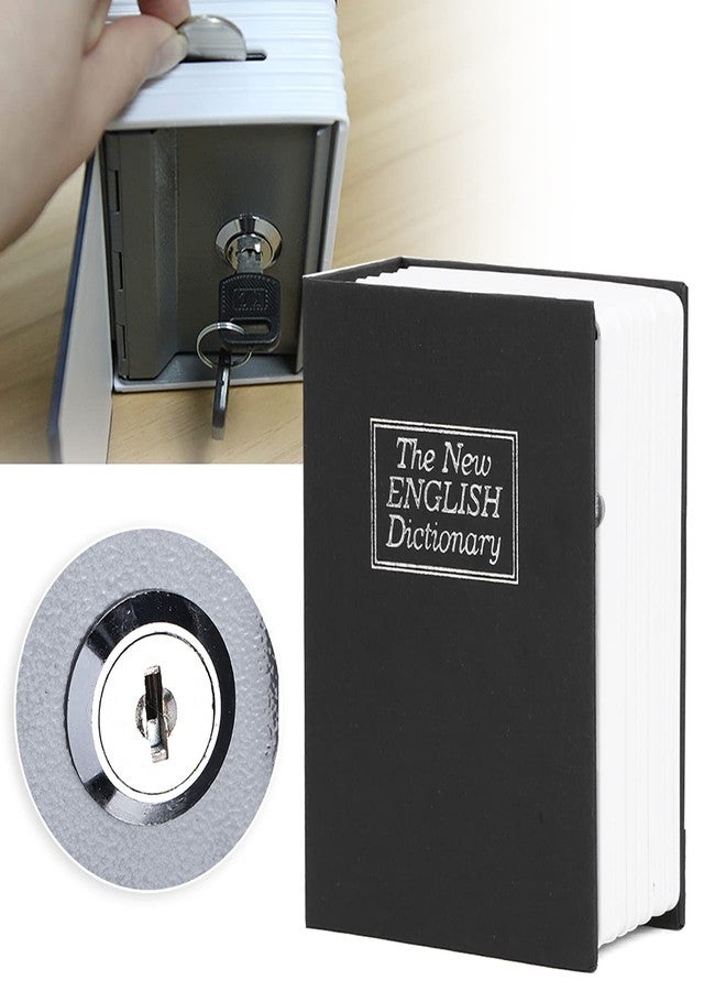 Okuyonic Box, 4.5 x 3.1 x 1.8in Children's Bank Strong and Sturdy Mini Lock Box Money Saving Habits with Two Keys for Bank Card/ID Card, Book Kids Bank, Portable Metal Box - Image 4
